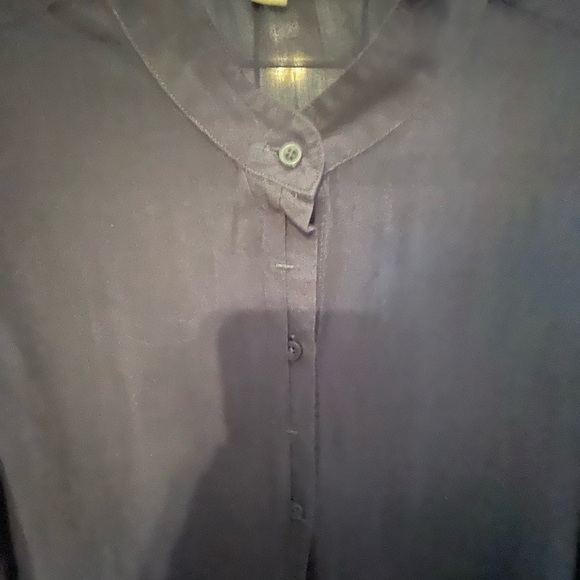 Cloth & Stone Women's Blue Blouse - Picture 3 of 4